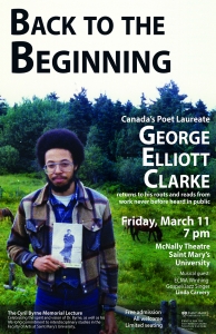 George Elliott Clarke Poster