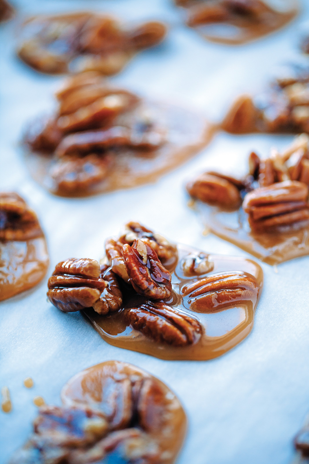Cajun Pralines, from Alain Bossé's The Acadian Kitchen. Photo by Perry Jackson. 