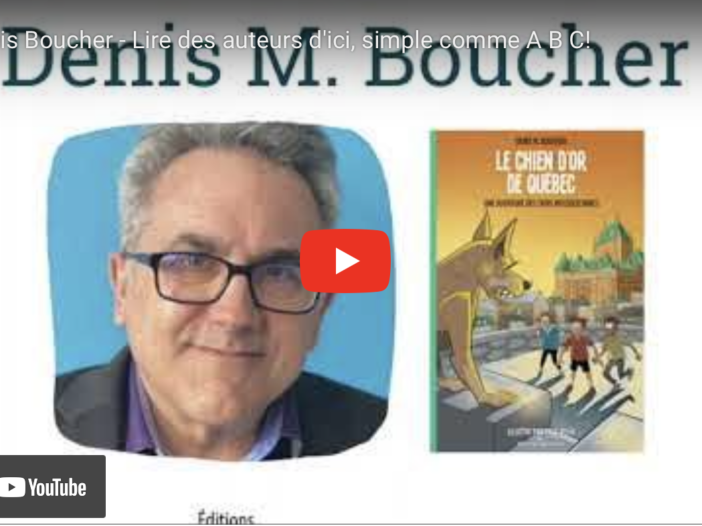 A screenshot of the Denis Boucher video